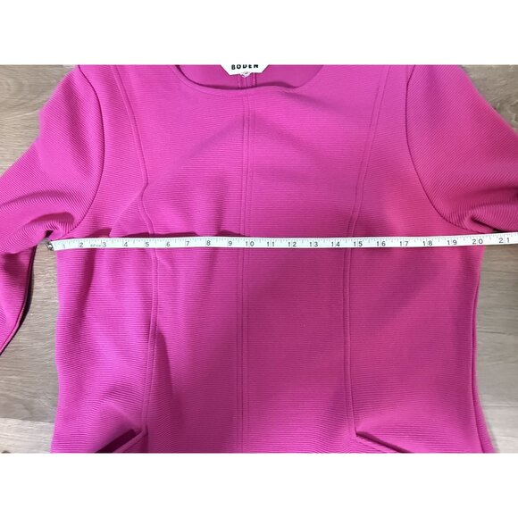 Boden Women Ellen Ottoman Shift Dress Pink W/Pockets barbiecore retro work wear - Picture 7 of 7